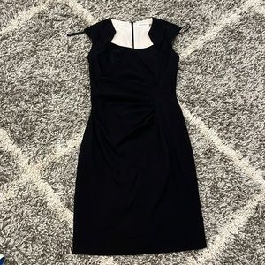 Calvin Klein Dress 0P Black Essential Work Attire
